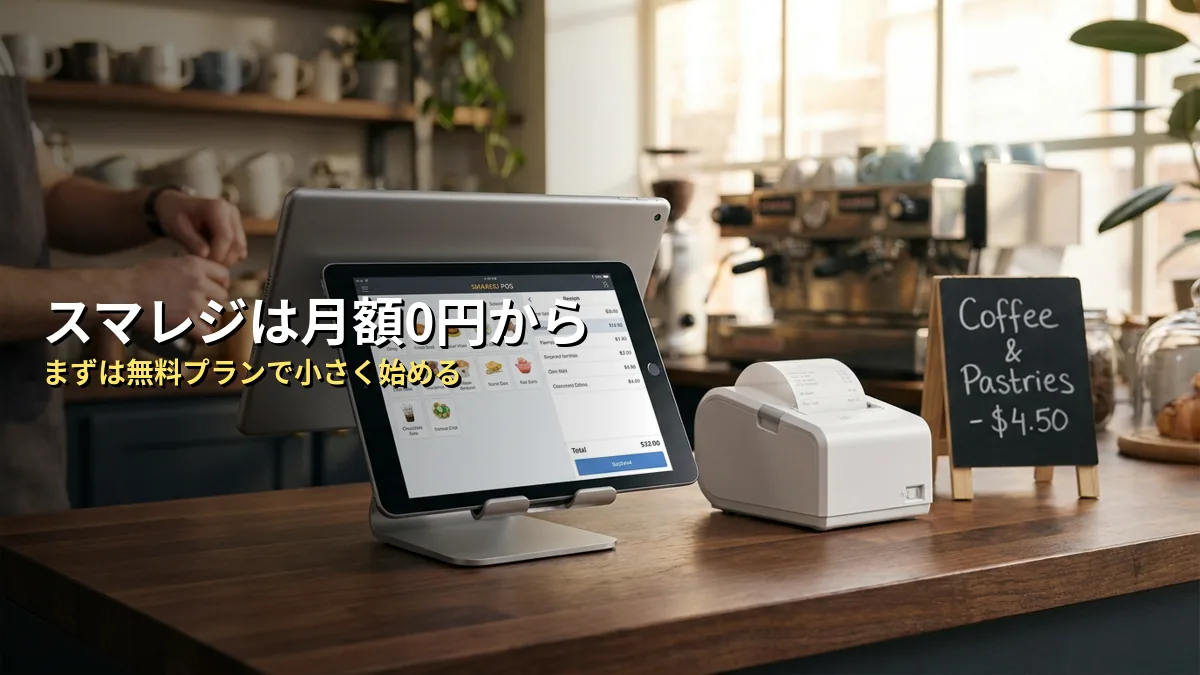 個人店がスマレジを導入する際の料金目安（月額・初期費用）