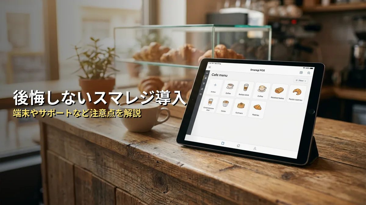 導入前に確認！個人店がスマレジで後悔しないための注意点