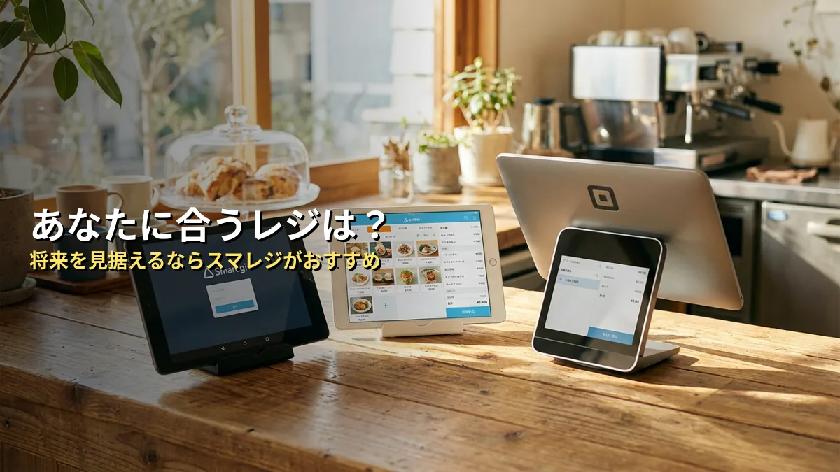 Airレジ・Squareとの違いは？個人店向けの比較