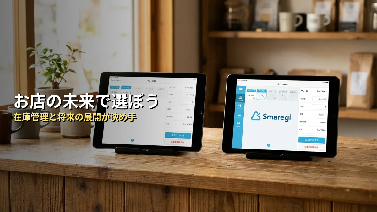 スマレジとAirレジ、個人店はどっちを選ぶべき？【結論】