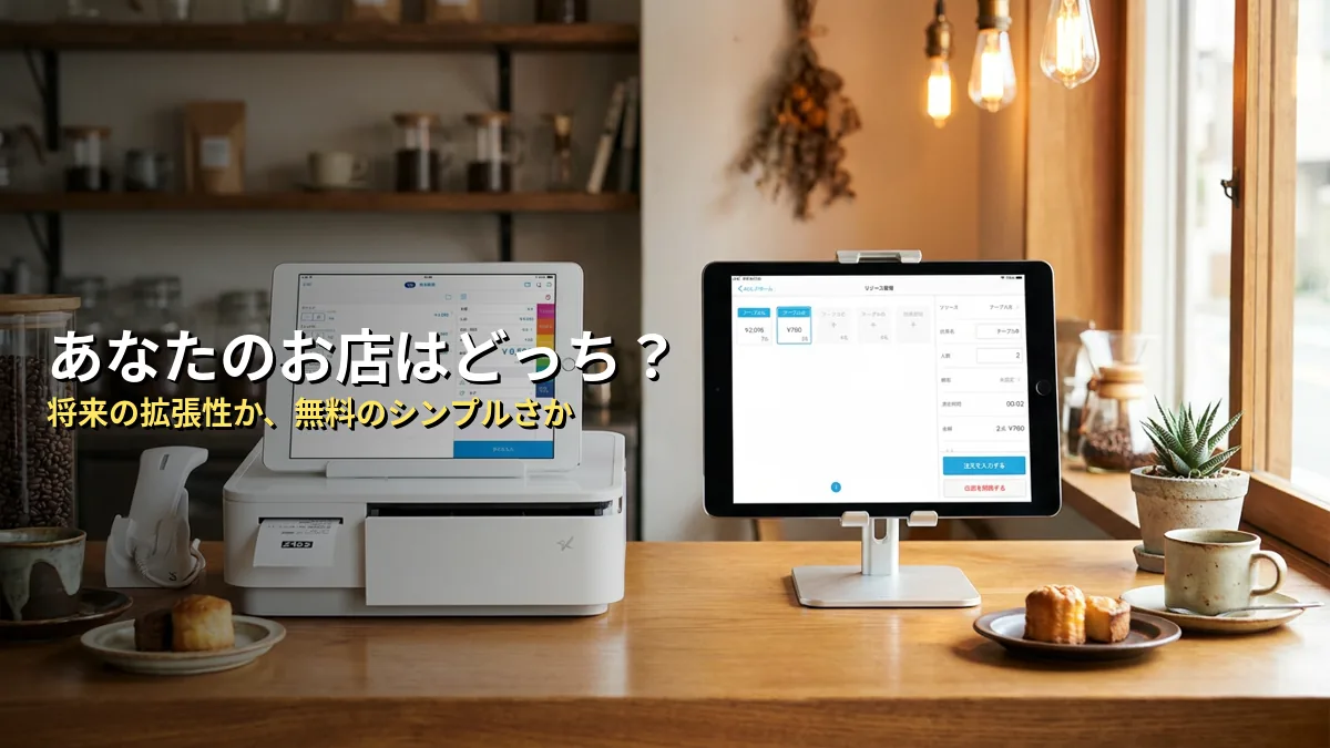 【3秒でわかる】スマレジとAirレジ、飲食店にはどっちがおすすめ？