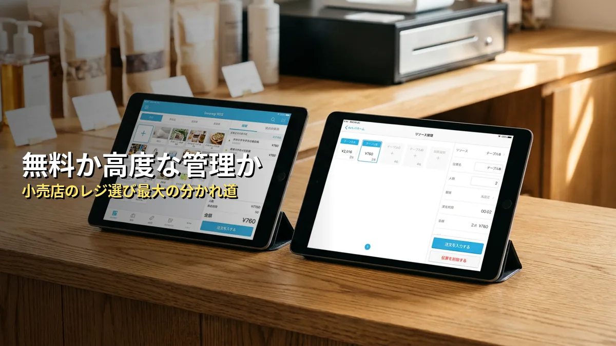 スマレジとAirレジ、小売店向けの違いを比較