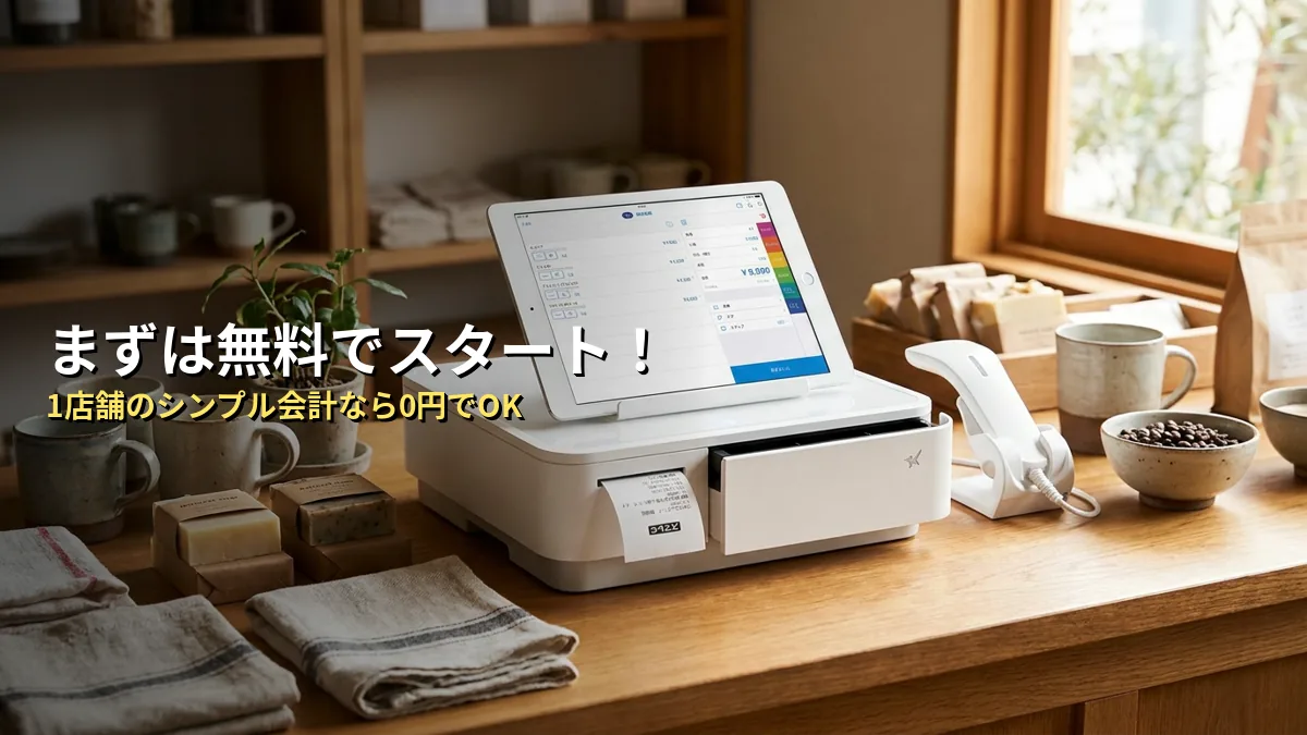 個人店はスマレジの「無料プラン」で足りる？