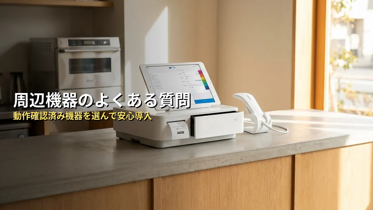 スマレジ周辺機器に関するよくある質問