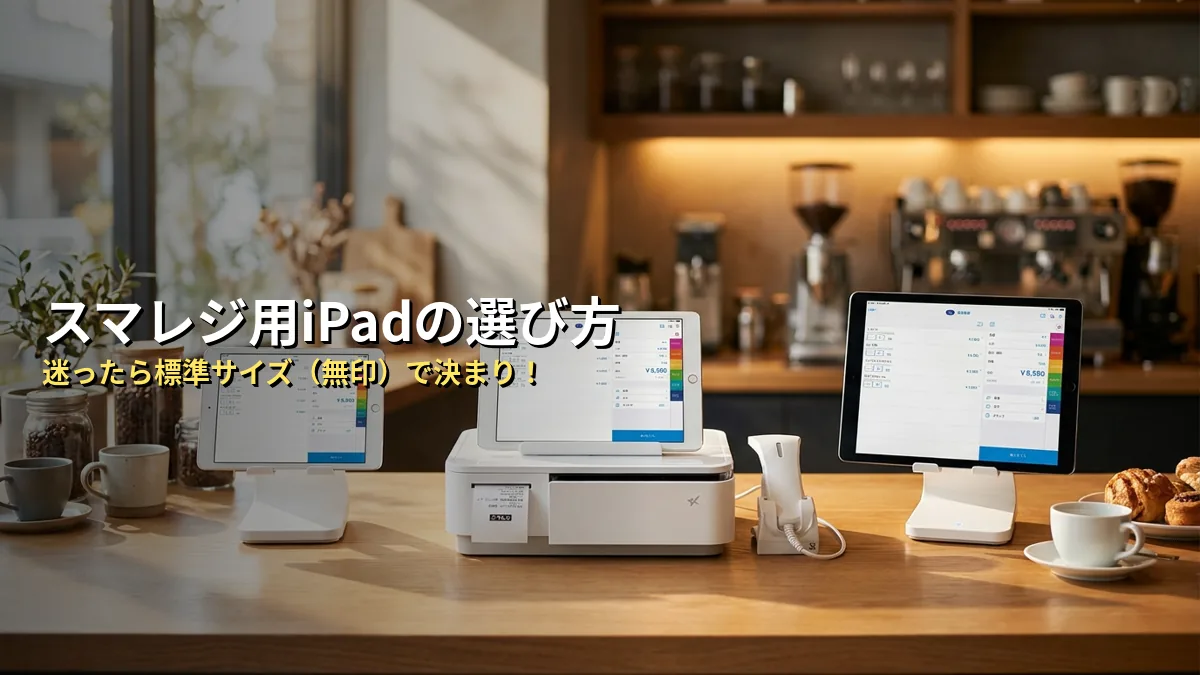 スマレジに最適なiPadの選び方3つのポイント