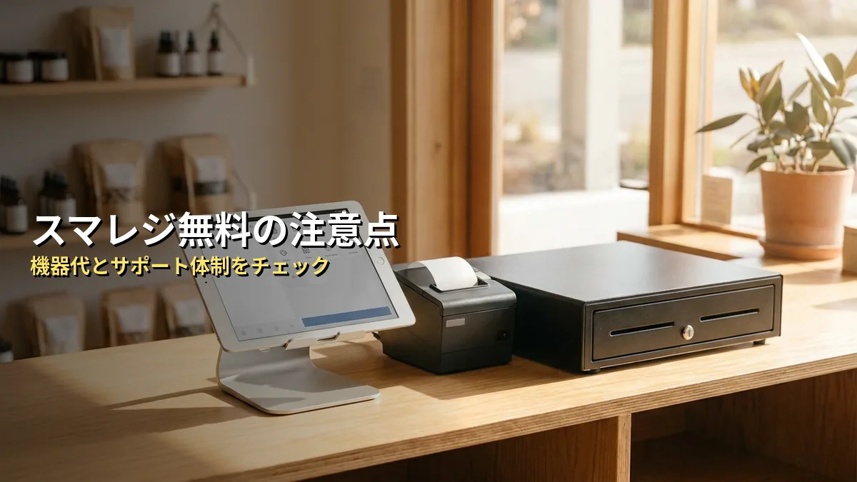 小売店がスマレジ導入前に確認すべき注意点