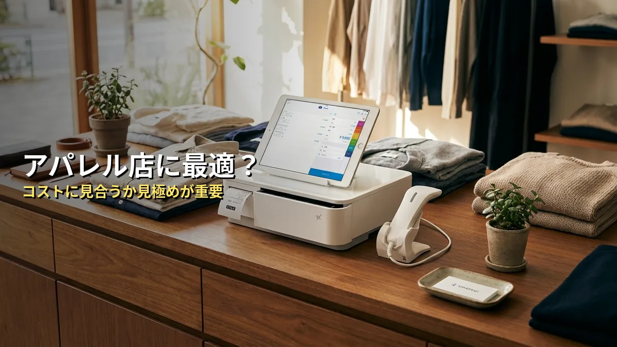 【独自分析】スマレジのリテールビジネスプランはアパレルに合う？5項目で整理