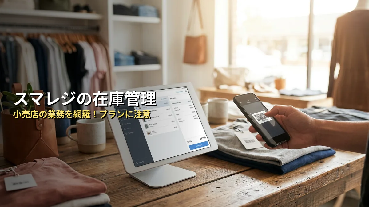 スマレジの在庫管理で「できること・できないこと」