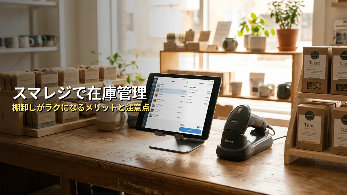 小売店がスマレジで在庫管理をするメリットと注意点