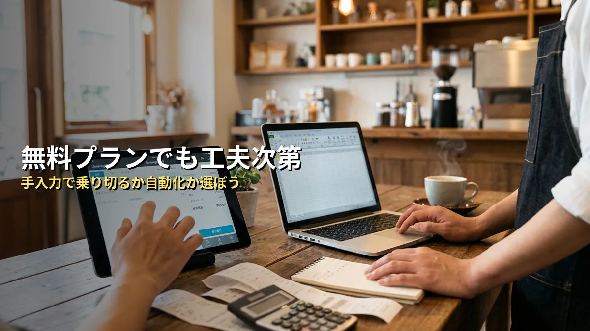 無料プランのまま経理を楽にする方法はある？