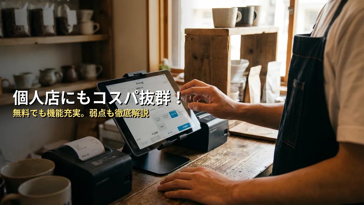 【独自分析】スマレジは個人店に本当に合う？5項目で整理