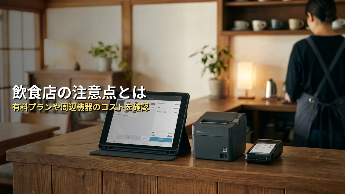 スマレジを飲食店に導入する際の3つのデメリット・注意点