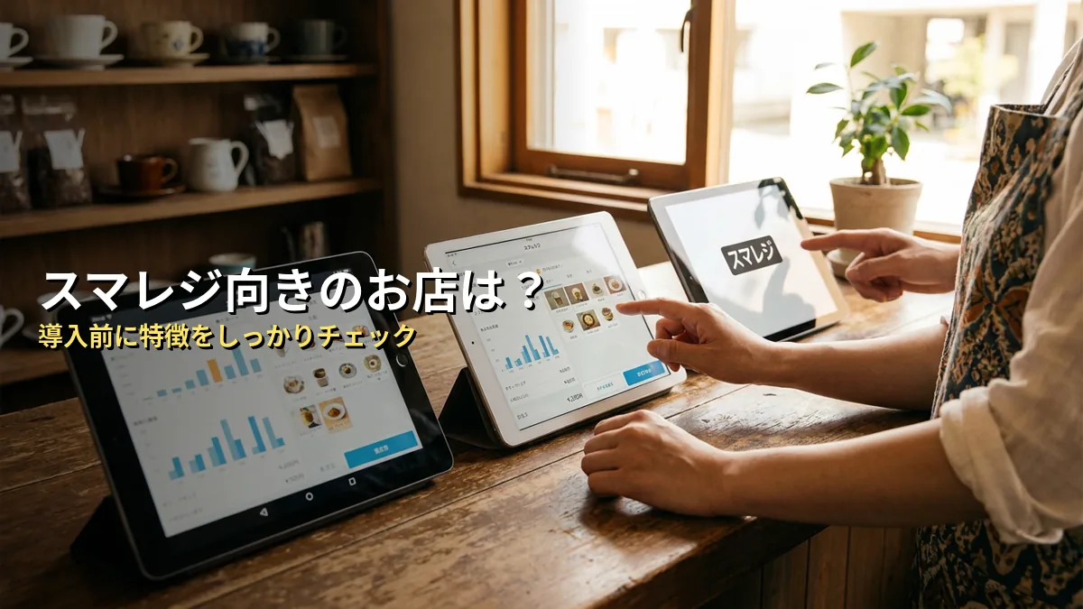 比較表でわかる！スマレジが「向いている飲食店」と「注意が必要な飲食店」