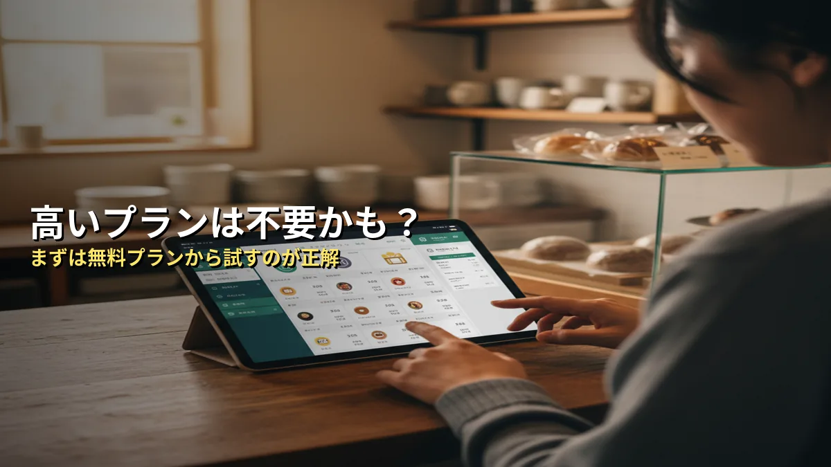 注意！プレミアムプラスが「不要」で無料・下位プランで足りる店舗の特徴
