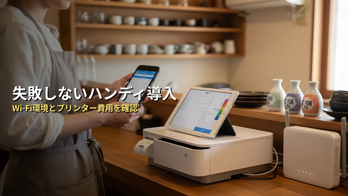 ハンディ導入で失敗しないための注意点