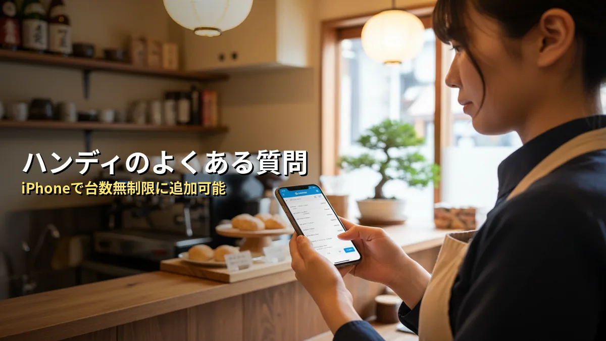 スマレジのハンディに関するよくある質問