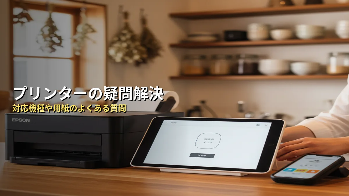 スマレジ×キッチンプリンターのよくある質問