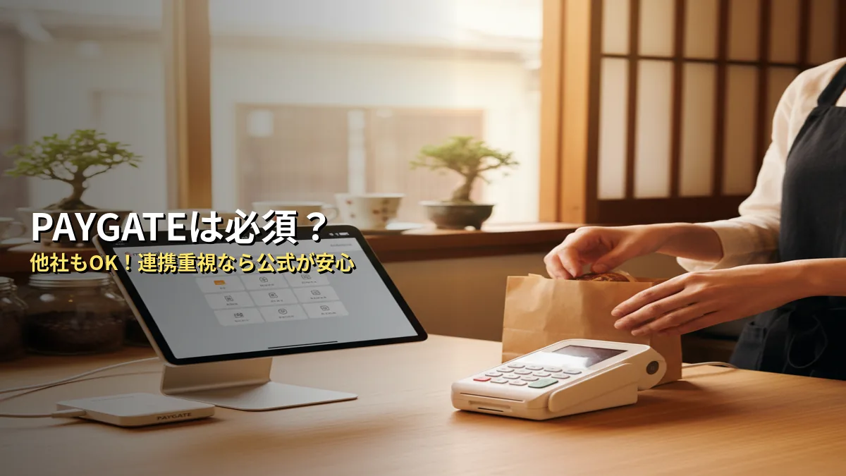 スマレジ導入時、PAYGATEは本当に必要？