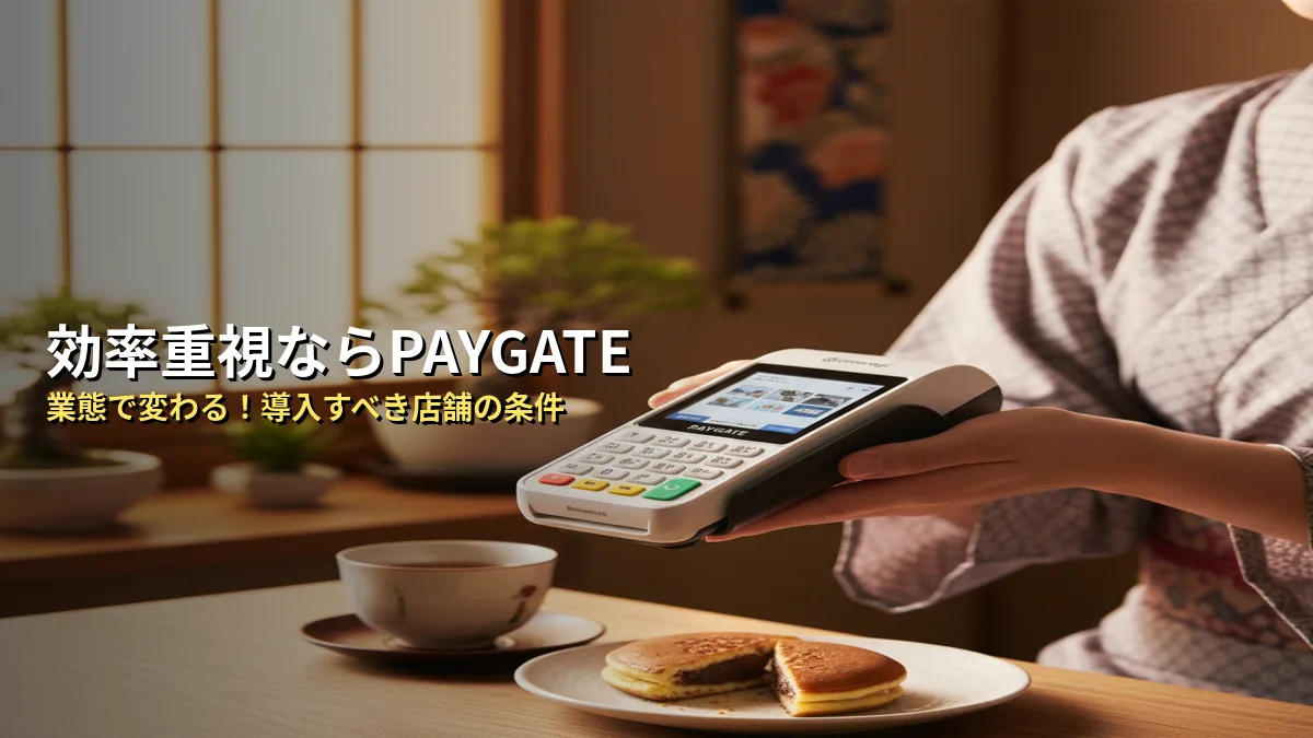 PAYGATEが向いている店舗・不要な店舗