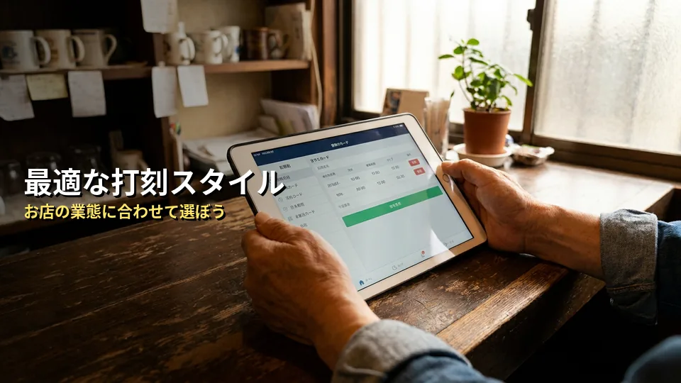 業態・規模別おすすめの打刻運用スタイル