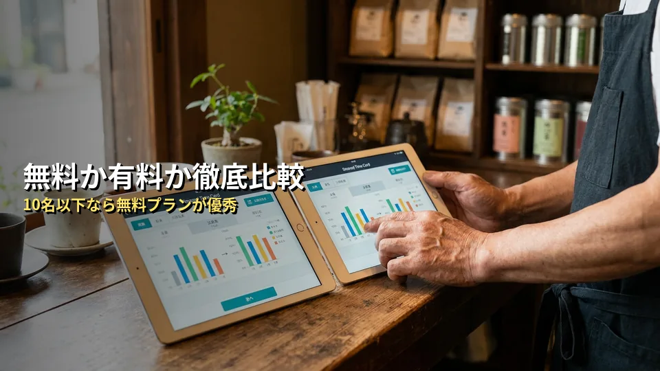 【独自分析】どちらが店舗運営に合う？無料プランと有料プランを5項目で整理