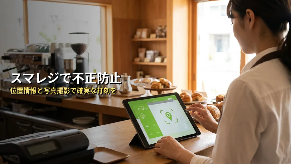 スマレジ・タイムカードで不正打刻を防ぐ3つの仕組み
