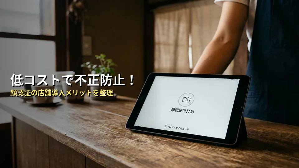 【独自分析】スマレジ・タイムカードの顔認証は店舗運営に合う?5項目で整理
