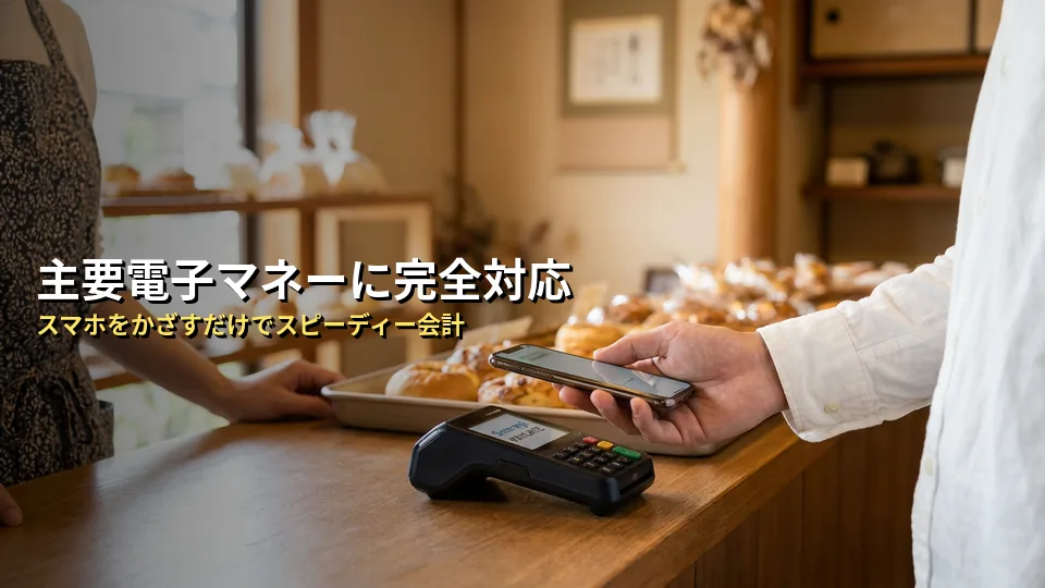スマレジ・PAYGATEで対応している電子マネーの種類