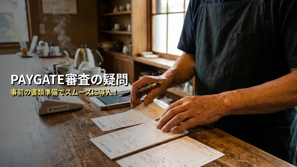 個人店向け・PAYGATEの審査に関するよくある質問