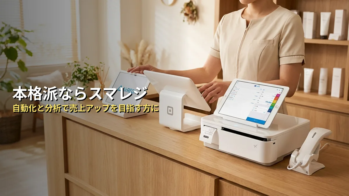 AirレジやSquareとスマレジ、エステサロンにはどっちが合う？