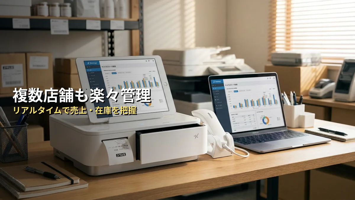 スマレジで複数店舗管理をする3つのメリット