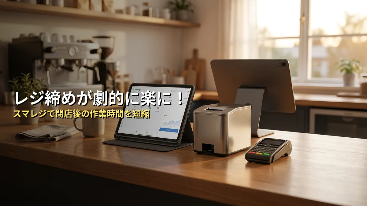 スマレジでレジ締めが「劇的に楽になる」3つの理由