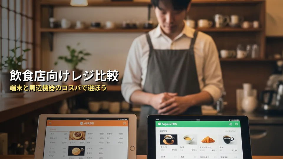 飲食店向け:AirレジとSquareの比較ポイント