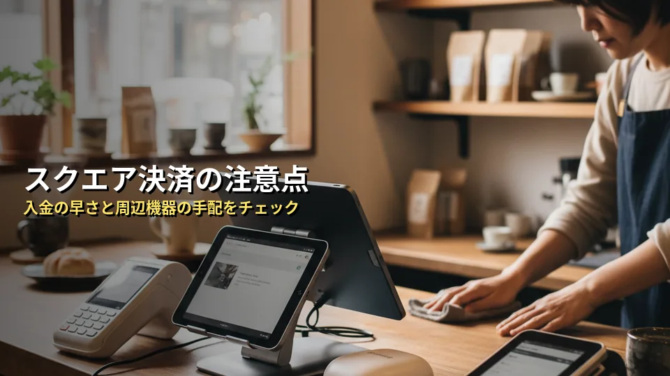 Squareのクレジットカード決済を選ぶメリットと注意点