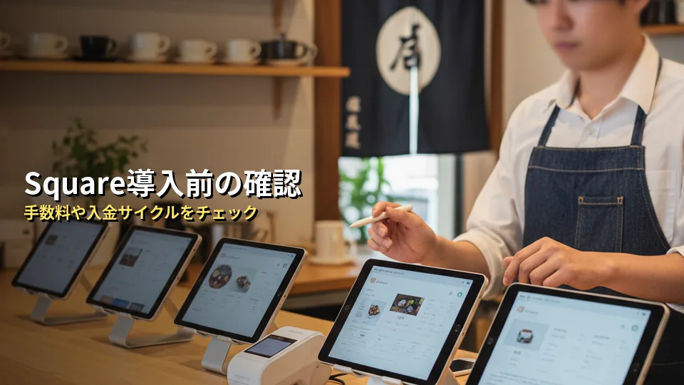 Square導入前に確認すべきチェックポイント