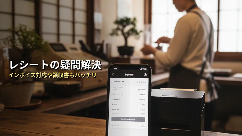 Squareのレシートに関するよくある質問