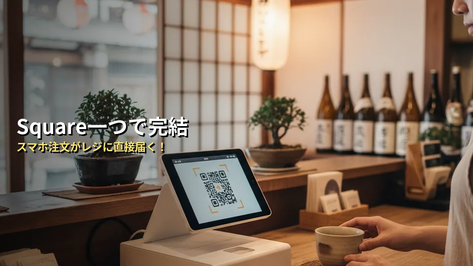 Squareレジで飲食店のモバイルオーダー連携はできる?仕組みを解説