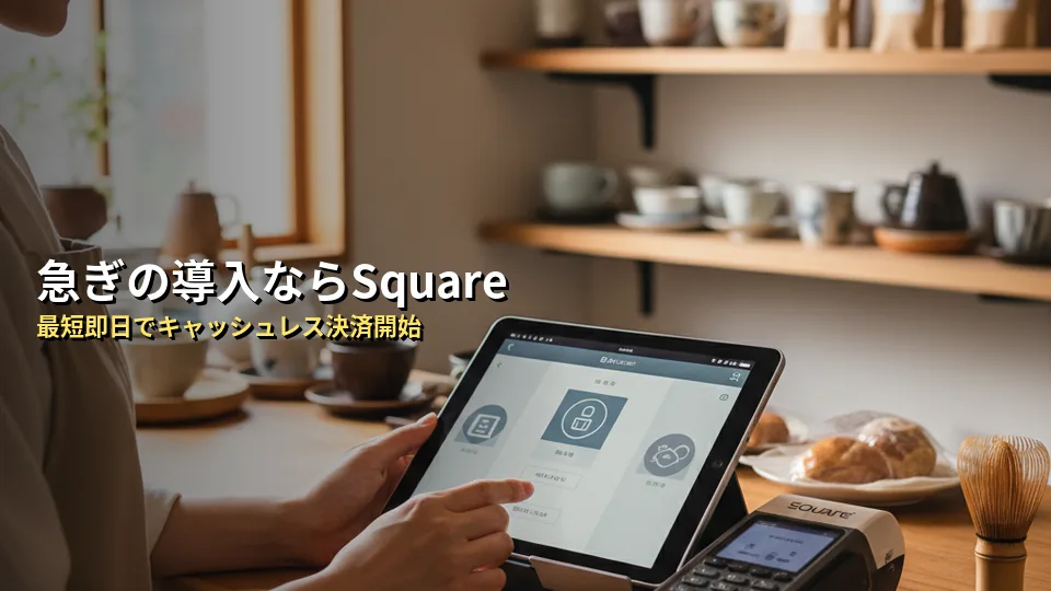 まとめ:急ぎの導入ならSquareで間違いなし