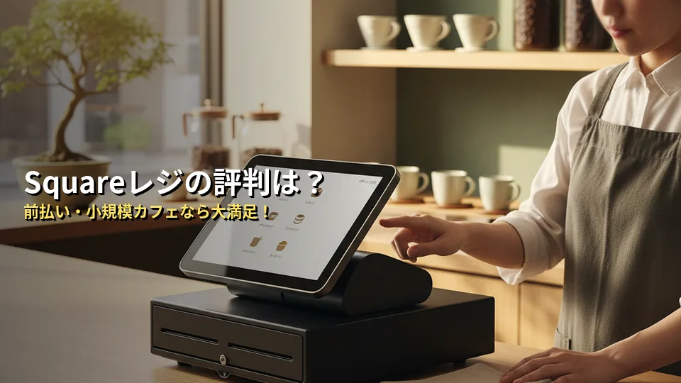 カフェでSquareレジを導入した人の口コミ・評判