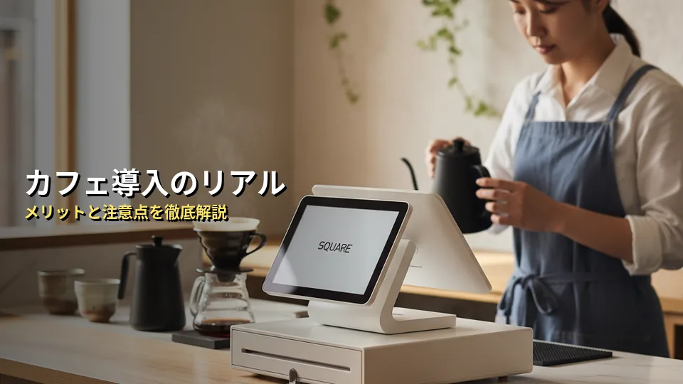 カフェでSquareレジを使うメリットと注意点