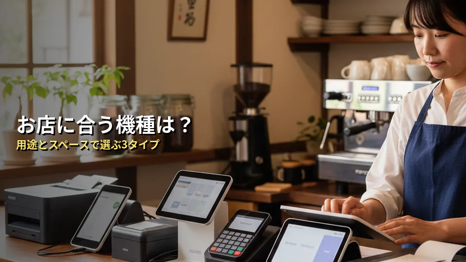 Square対応レシートプリンターの種類と選び方