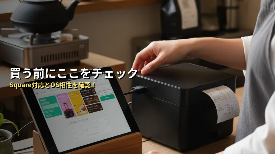 導入前に確認!Square対応プリンターの注意点